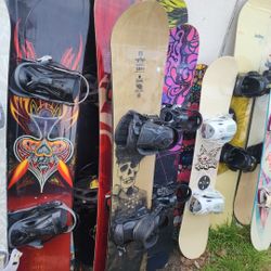 Snowboards $50 To $350