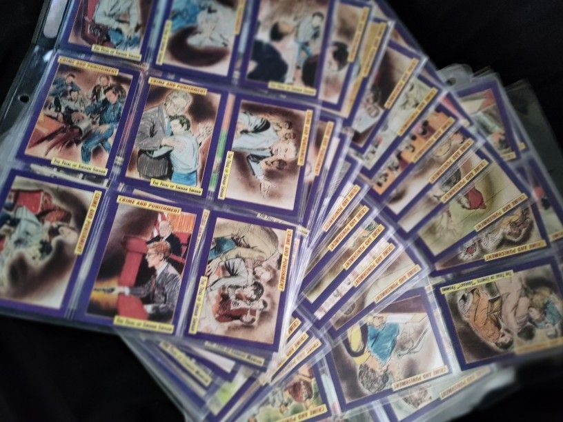 1992 Crime and Punishment Cards Complete Set Plus 2 LE Bonus inserts