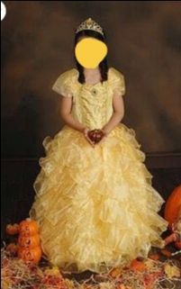 Halloween Costume Bell Dress Size 7