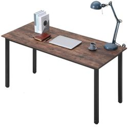 NEW Bonzy Home Computer Desk (Rustic Brown)