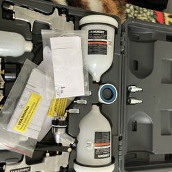 Husky HVLP Spray Gun Kit Gravity Feed