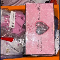 Gel Nails & Charms & Nail Glue 