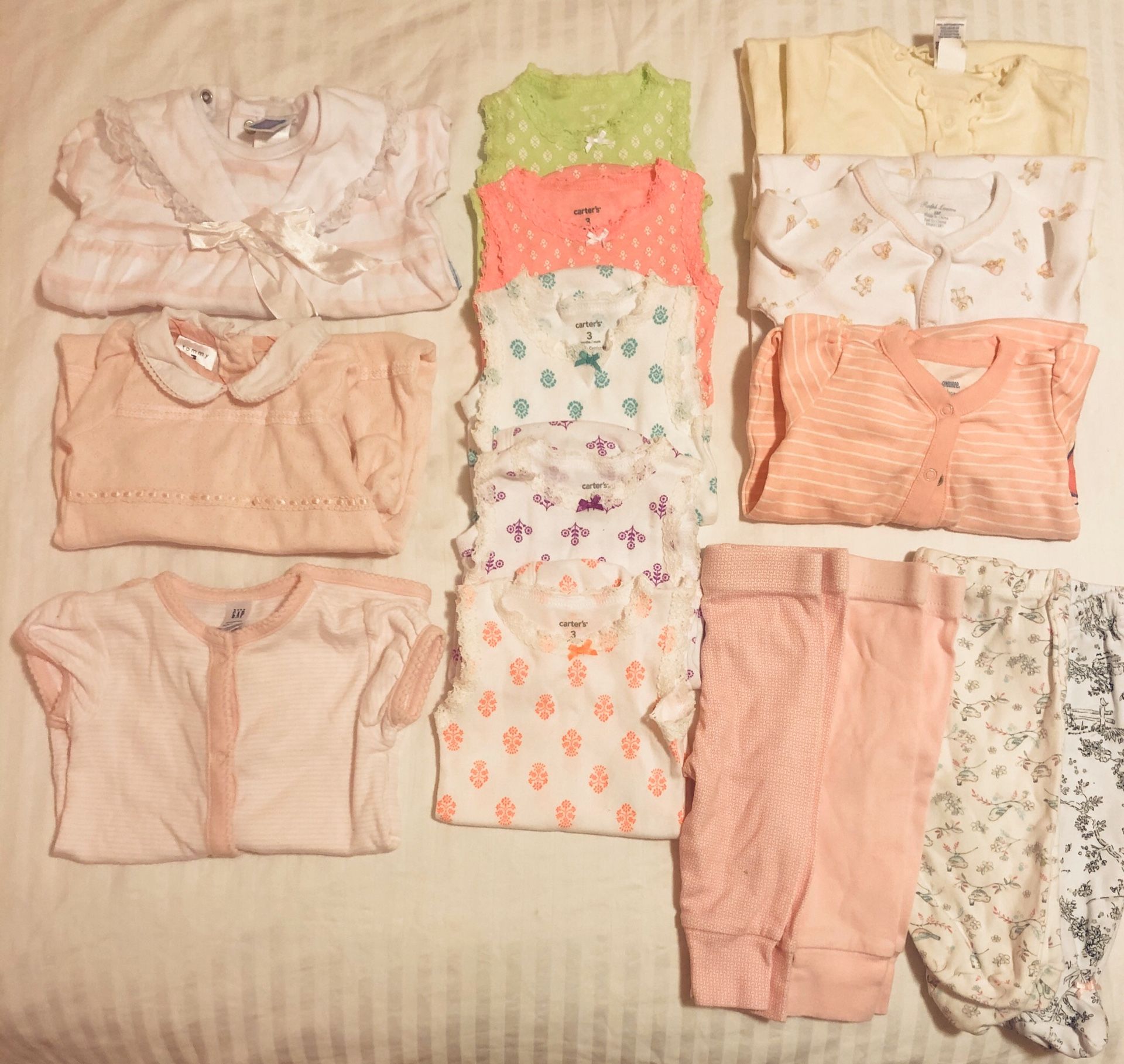 Baby girl clothes lot