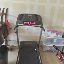 Treadmill  Pro Form With Weights 
