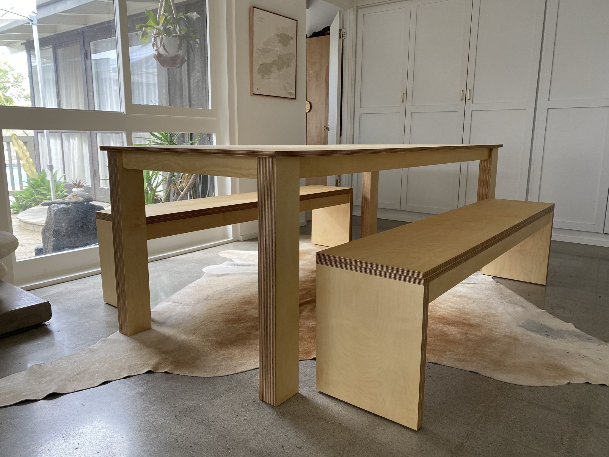 Baltic birch Dining Table Or Dining Set