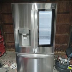 Refrigerator  Brand New LG Smart Door In Door