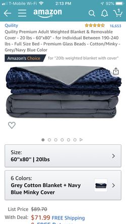 Weighted blanket