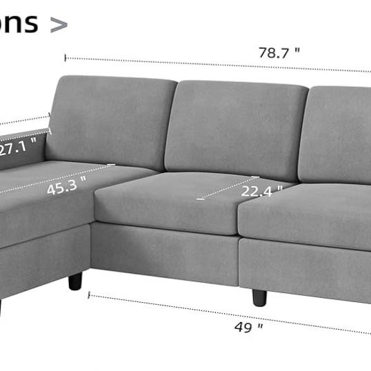 couch (L shaped or not)