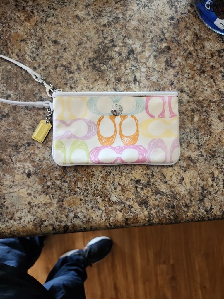 Coach Wristlet