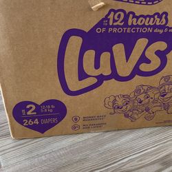 Size 2 Luvs Diapers