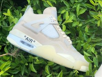 Off-White x Wmns Air Jordan 4 Retro SP 'Sail'