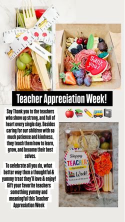 TEACHER APPRECIATION WEEK! 🍎