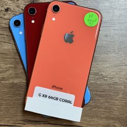 On Sale iPhone XR 64GB Unlocked 