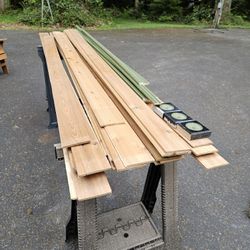 Cedar Paneling Strips, Misc Trim.
