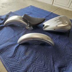 84 - 99 Softail Custom tins