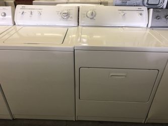 Super Capacity Washer Dryer Pair