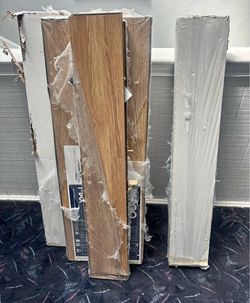 Brand new 5 boxes of plank flooring