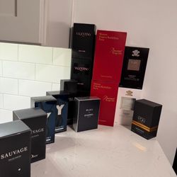 Bulk Cologne. Baccarat Rouge 540, Creed, Bleu de Chanel, Valentino, Sauvage Dior, Yves Saint Laurent