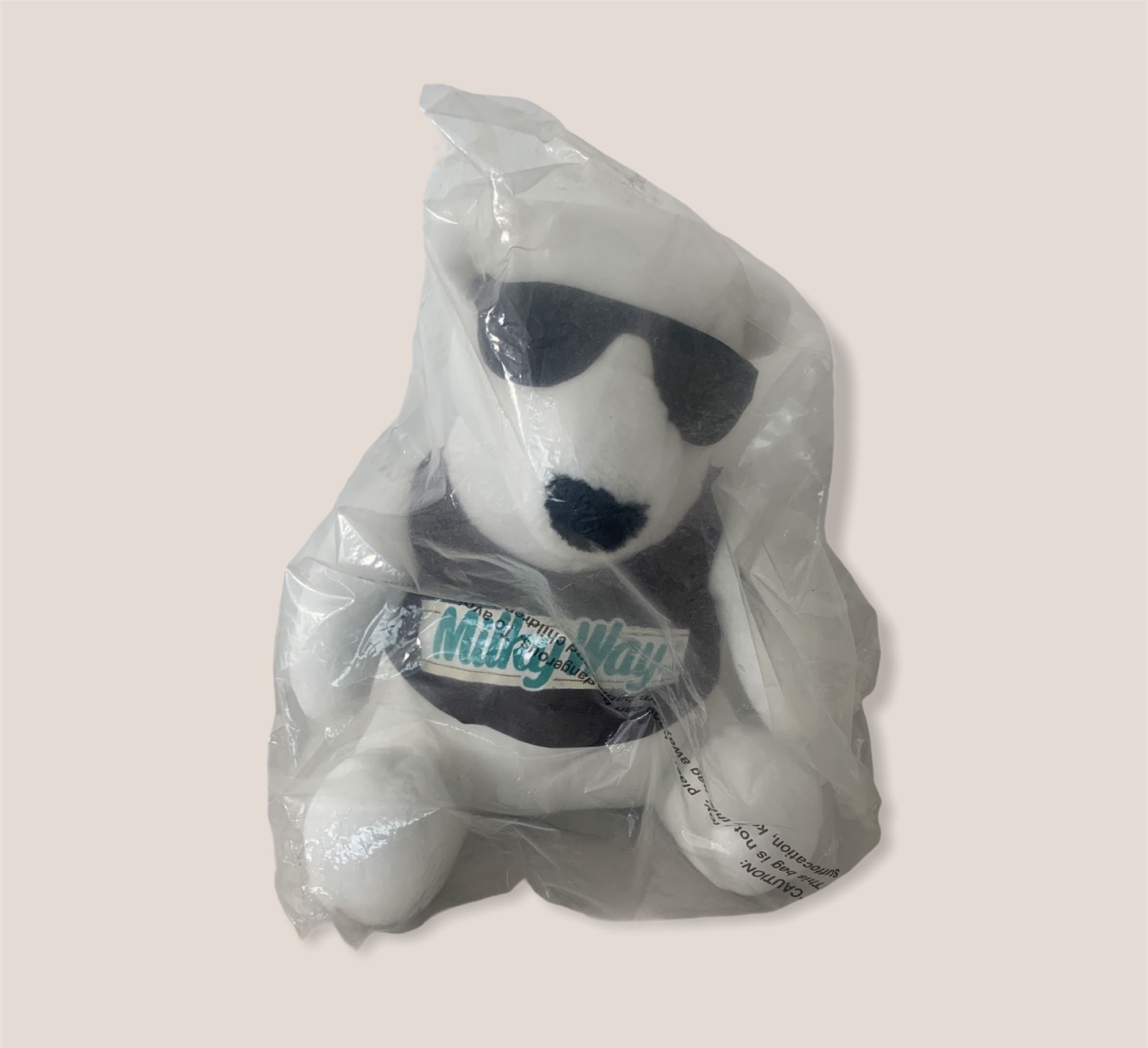 Milky Way Candy Bar Plush Polar Bear 1996 White With Sunglasses Mars 1996