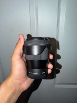 Sigma 16mm 1.4 lens for Sony E Mount