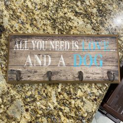Dog Lovers Key Plaque 