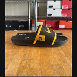 New Nike San Diego SD Padres Sandals Slide Slippers Offcourt Men’s 10