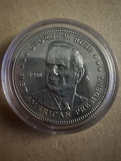 1988 GEORGE W. BUSH (41 ST AMERICAN PRESIDENT $40 