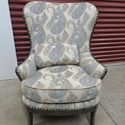 Arhaus Portsmouth Upholstered Wingback Chair