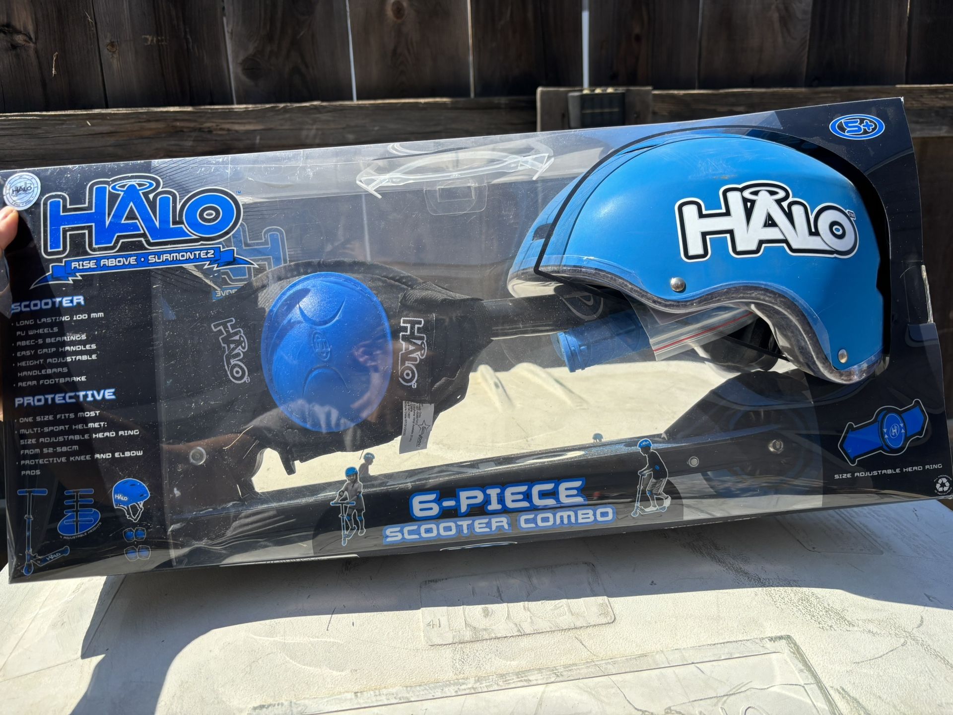 Halo 6 Piece Scooter