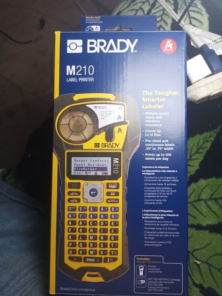 Brady M210 Portable Job site Label Printer ( Tool Only)