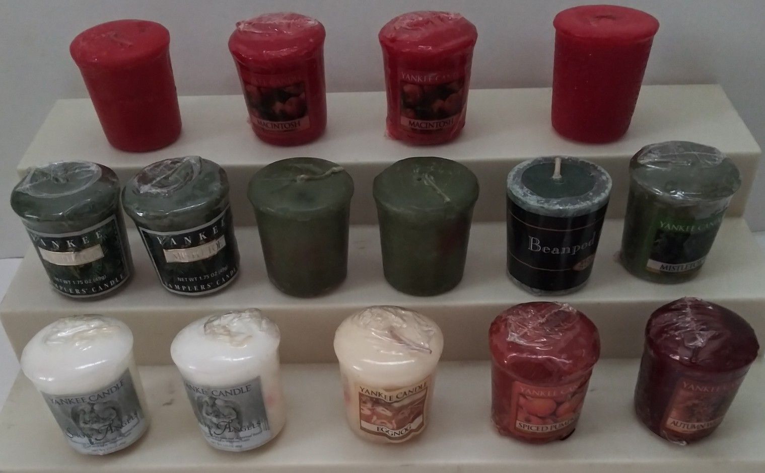 Sampler Size Yankee Christmas Holiday Candles