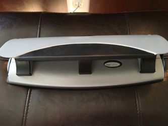 Three hole binder punch