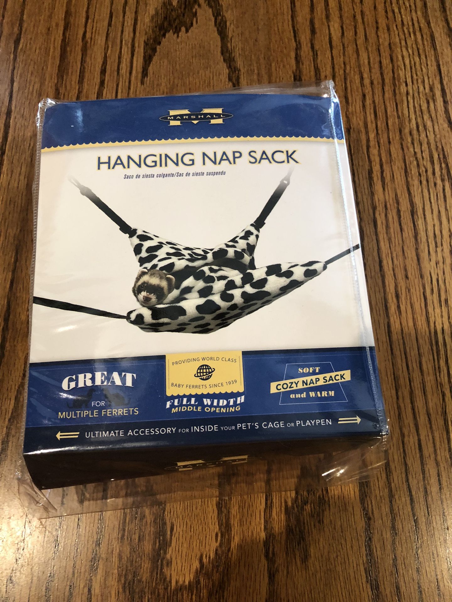 BRAND NEW FERRET NAP SACK AND BUNGEE DUCK TOY