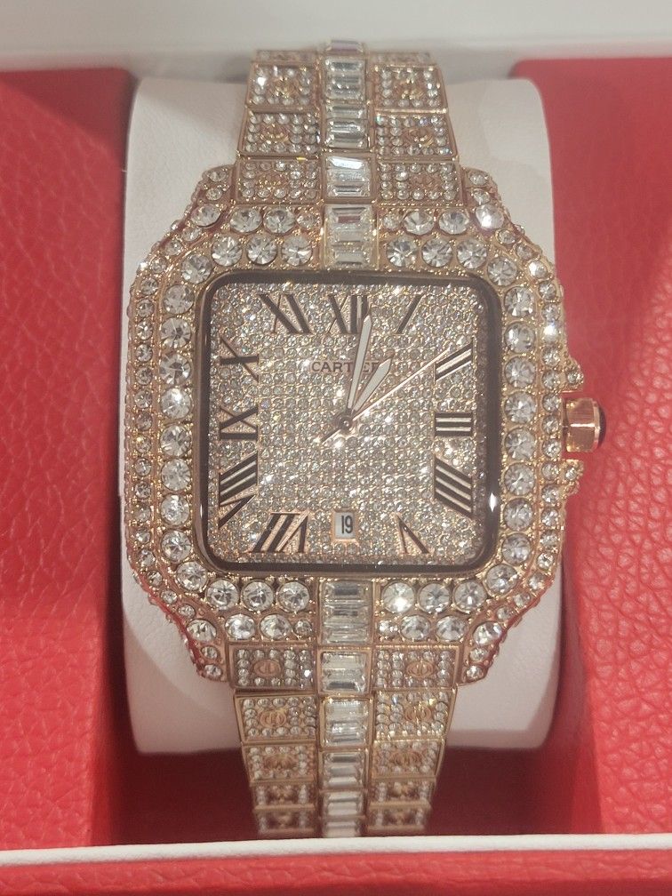 VVS Moissanite Watch: