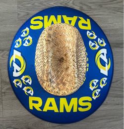 LA Rams Straw Hat