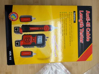 Network Cable Tester / Wire Tracer Kit NF-858C Like New / Complete Set