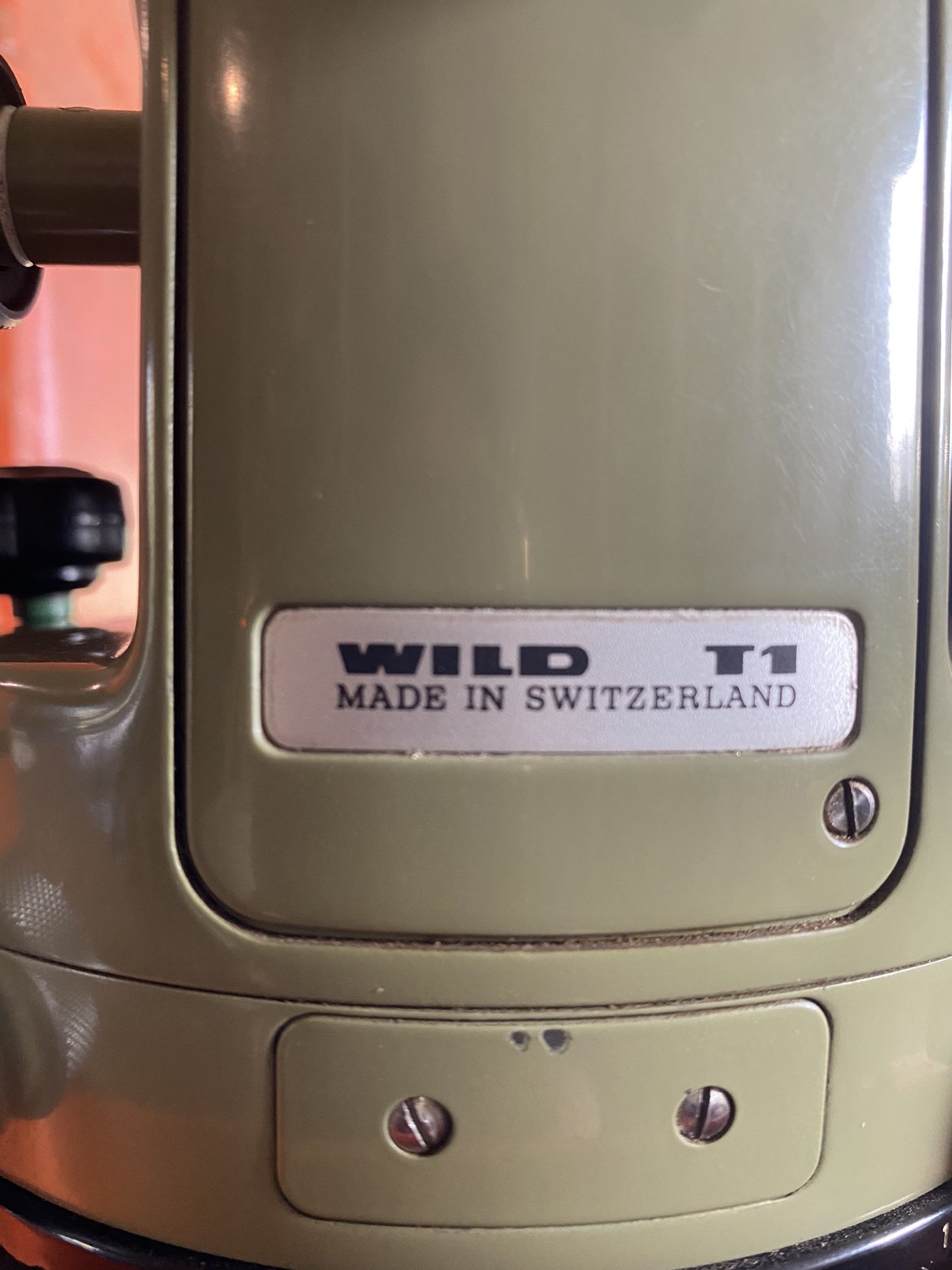 Wild Heerbrugg T1 Theodolite With Cases And TopCon EDM