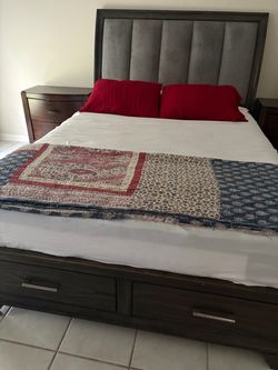 Mattress and bed frame