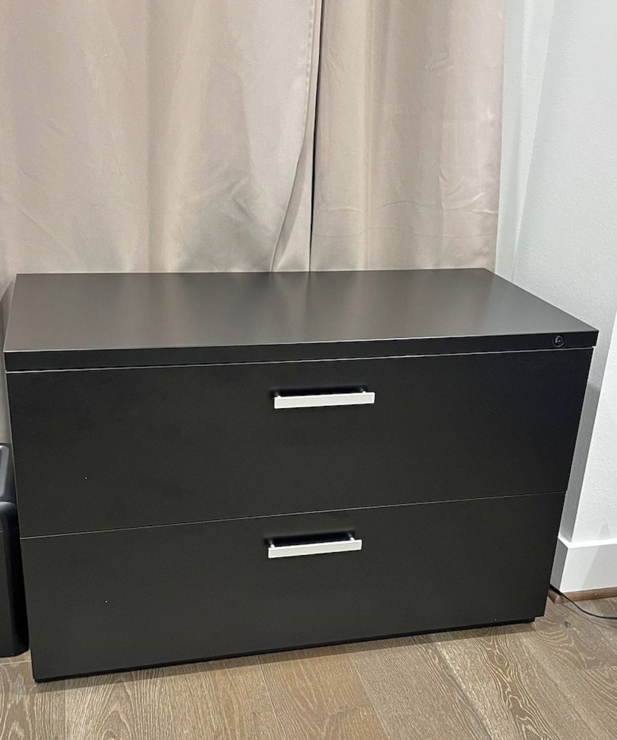 Black Filing Cabinet (fire resistant)