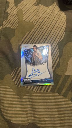 WWE signed card ( ask price)
