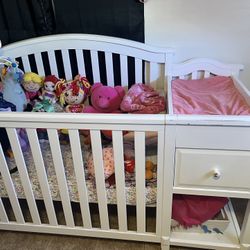 Crib With Mattress 