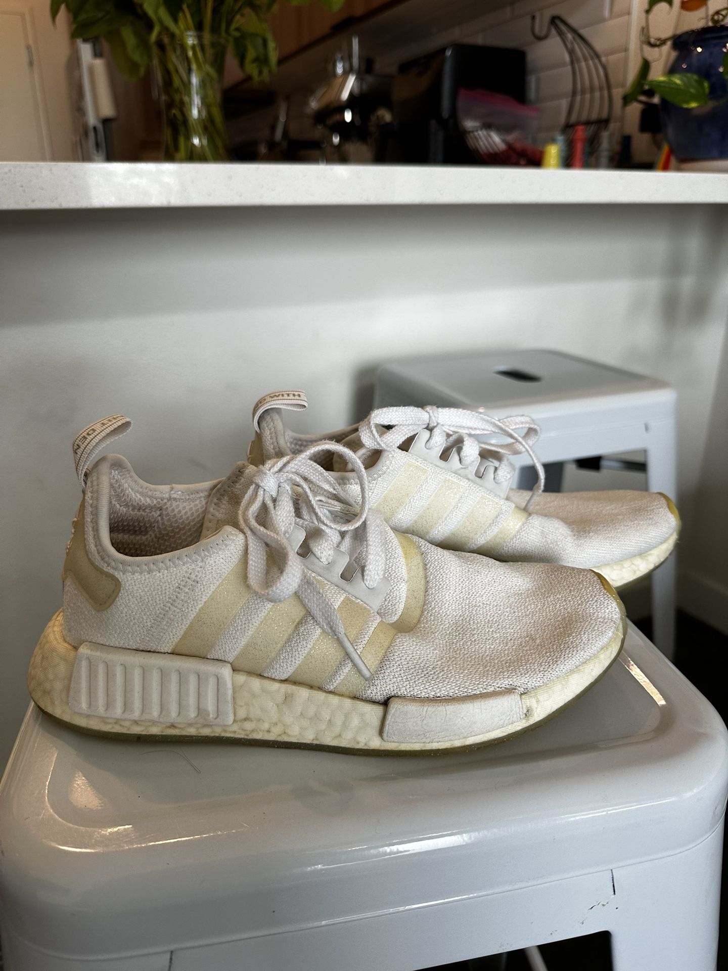 White + Cream NMD (7.5)