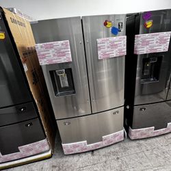 SAMSUNG NEW FRENCH DOOR REFRIGERATOR IN STAINLESS STEEL