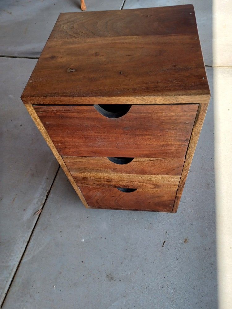 Cute Soild Hardwood Bedside Cabinet