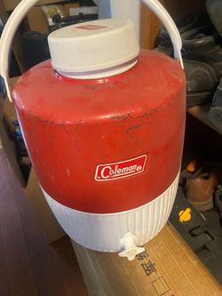 Coleman water cooler
