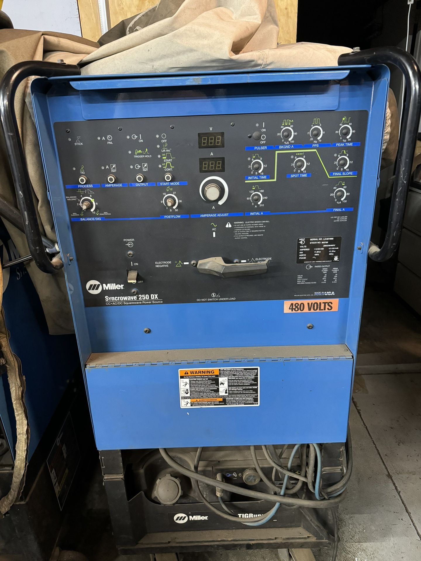 Miller Syncrowave 250dx Tig Welder