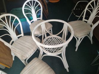 Table four chairs