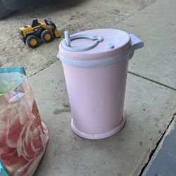 Pink Ubbi Diaper Pail