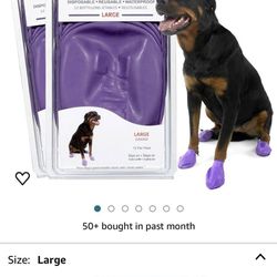 paws rubber dog shoes