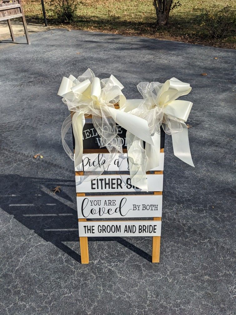 Wedding Guests Welcome Sign